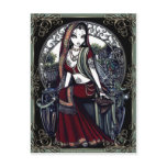 "Ayanna" Secret Fairy Garden postcards