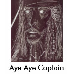 Aye Aye Captain t-shirts