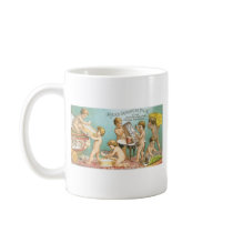 Ayers Cathartic Pills Babies Trading Card Coffee Mug