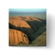 Ayers Rock at sunset, Australia Desert Pin