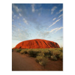 ayers rock in australia postcards