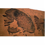 Ayers Rock, natural rock carving, Australia Photo Cut Out