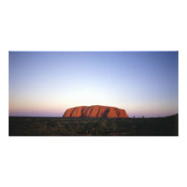 Ayers Rock Photo Card Template
