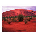 Ayers Rock, Uluru National Park, Australia Desert Postcards