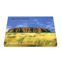 Ayers Rock Wrapped Canvas