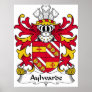 Aylwarde Family Crest Poster