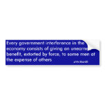 Ayn Rand Bumper Sticker bumper stickers