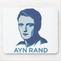 Ayn Rand Mouse Pad