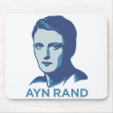 Ayn Rand Mouse Pad mousepads