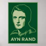 Ayn Rand Poster posters