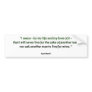 Ayn Rand Quote Bumper Stickers