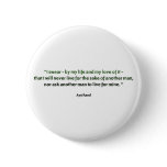Ayn Rand Quote Pinback Buttons