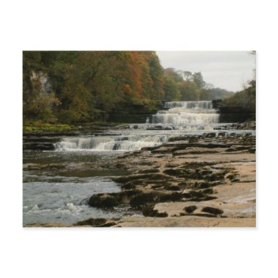 Aysgarth Lower Falls - Yorkshire Dales | Postcard by celtxian