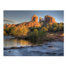 AZ, Arizona, Sedona, Crescent Moon Recreation 3 Post Card