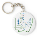 AZ River Logo Keychain