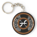 AZA stripe keychain