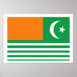 Azadkashmir Flag Poster