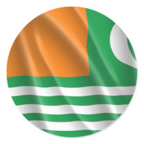 AZADKASHMIR ROUND STICKER