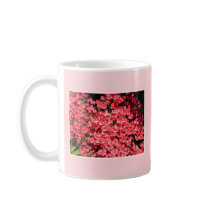 Azaleas. Pretty Pink Flowers. Mugs