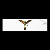 azazel in pirate boots bumper stickers