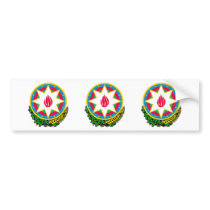 Azerbaijan Coat of Arms Bumper Sticker