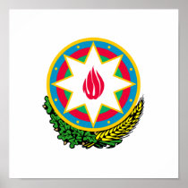 Azerbaijan Coat of Arms Print