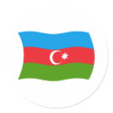 Azerbaijan Flag Sticker