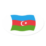 Azerbaijan Flag Sticker