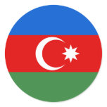 Azerbaijan Flag stickers