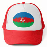 Azerbaijan Gnarly Flag Hat