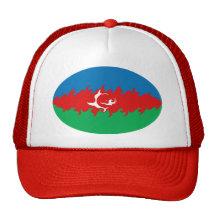 Azerbaijan Gnarly Flag Hat