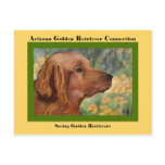 AZGRC Postcard Saving Golden Retrievers