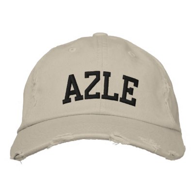 Azle Embroidered Hat by cityshirts