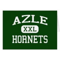 Azle - Hornets - Azle High School - Azle Texas Greeting Card