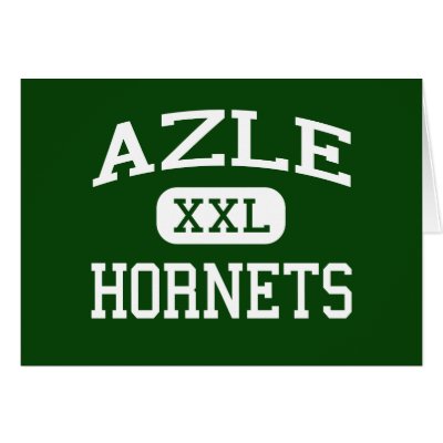 Azle - Hornets - Azle High School - Azle Texas Greeting Card by customteamsportswear