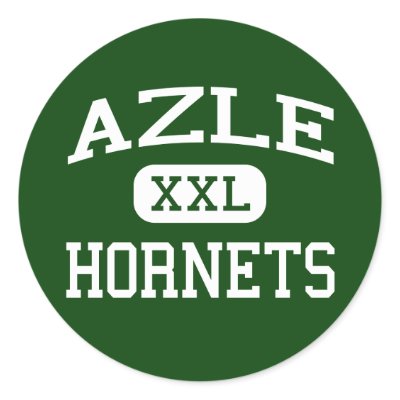 Azle - Hornets - Azle High School - Azle Texas Stickers by customteamsportswear