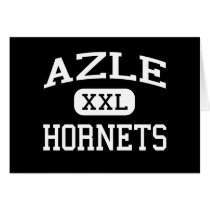 Azle - Hornets - Junior High School - Azle Texas Greeting Card