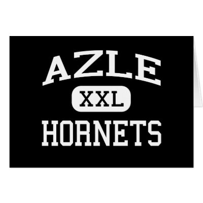 Azle - Hornets - Junior High School - Azle Texas Greeting Card by customteamsportswear
