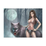 Azmodeus Lycan Queen, Postcard
