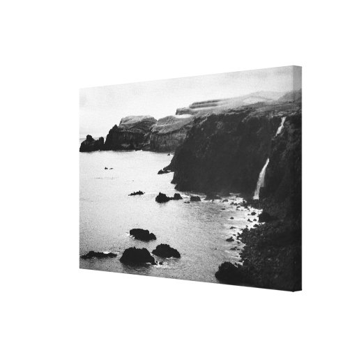 Azores coastal landscape canvas prints