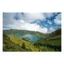 Azores lake landscape photographic print