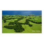 Azores landscape - Pocket Calendar Business Card