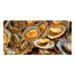 Azores limpets "lapas" personalized photo card