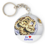 Azores pastry - Espécies Keychain