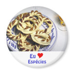 Azores pastry - Espécies Fridge Magnets