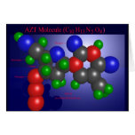 AZT Molecule (card)