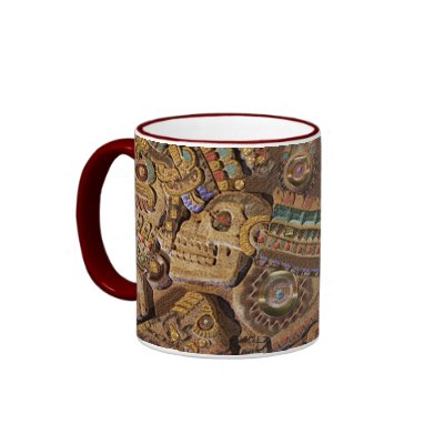 AZTEC ART MUGS by RavenSpiritPrints