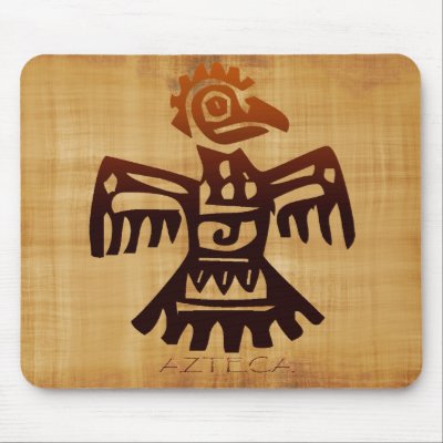 aztec art bird