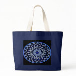 Aztec Blue Mandala Bag
