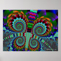 Aztec Butterfly posters
